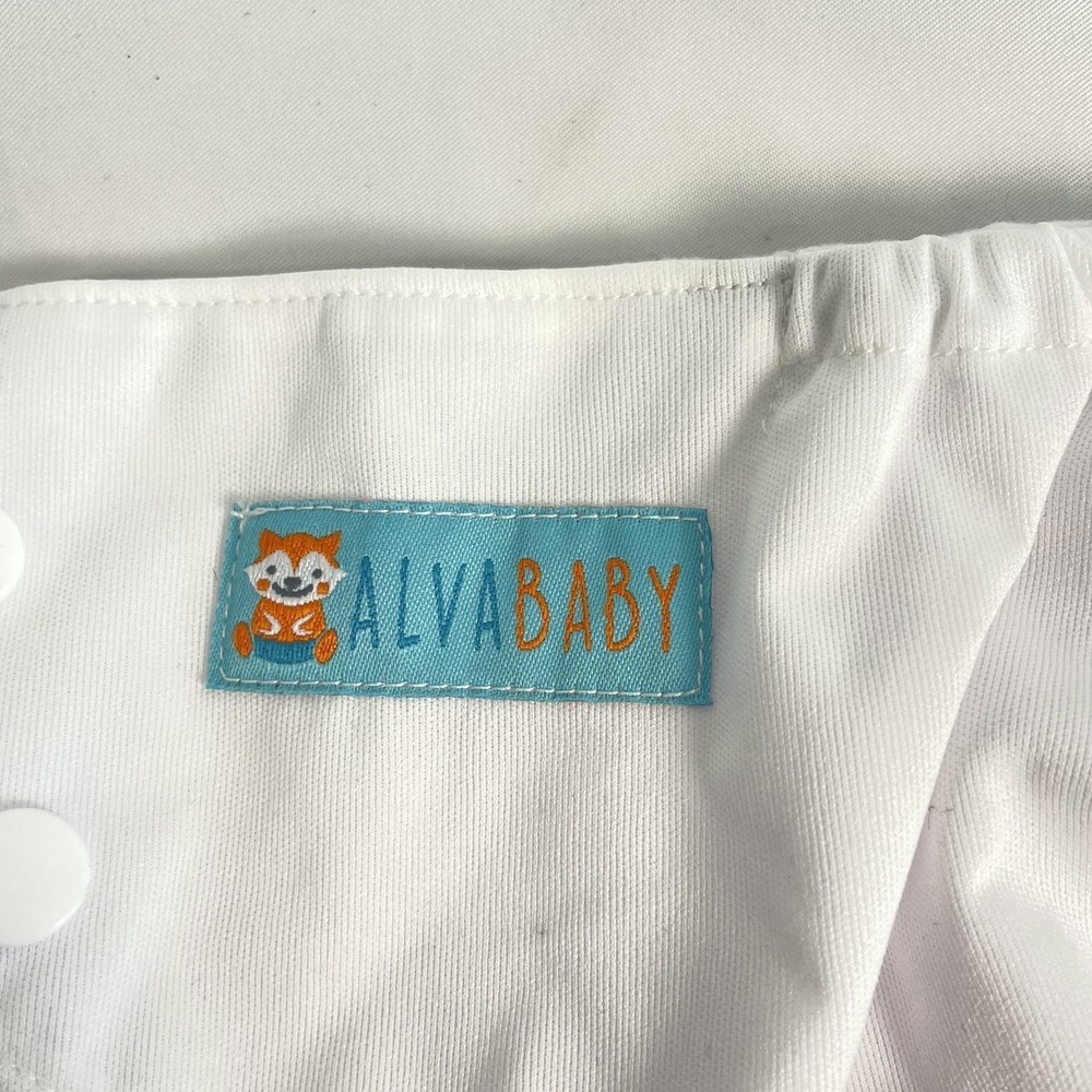 4 Cloth Diaper Covers One Size Snap Stay Dry Alva Baby Pooters Wegreeco Swim - Picture 6 of 10